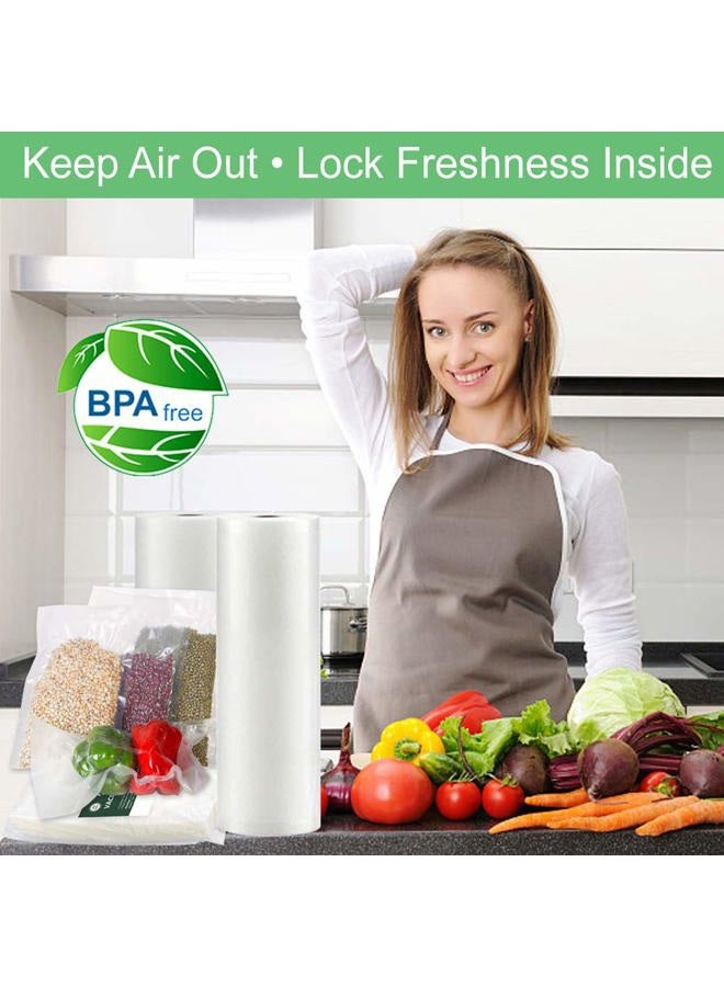 O2frepak 100 Gallon Size 11" x 16"Vacuum Sealer Bags with BPA Free and Puncture Prevention,Vacuum Seal Freezer Bags,Great for Sous Vide Vaccume Sealer PreCut Bags - Image 4